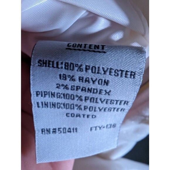 Jessica Simpson Winter White Peacoat Women's Extra Small - Picture 4 of 5